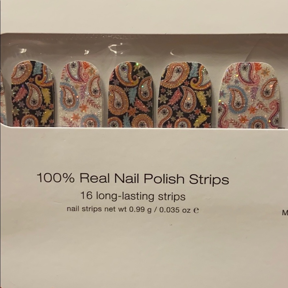 HTF RETIRED OPPS-A-PAISLEY NAIL STRIPS
